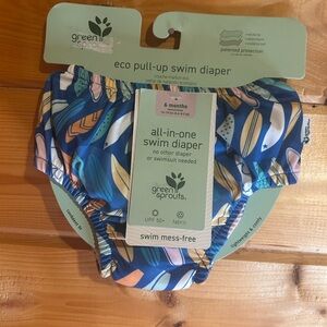 Blue Swim Diaper